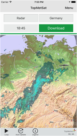 Meteo Europe Map topmetsat Im App Store