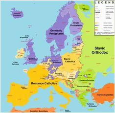 Abrahamic Religions Map