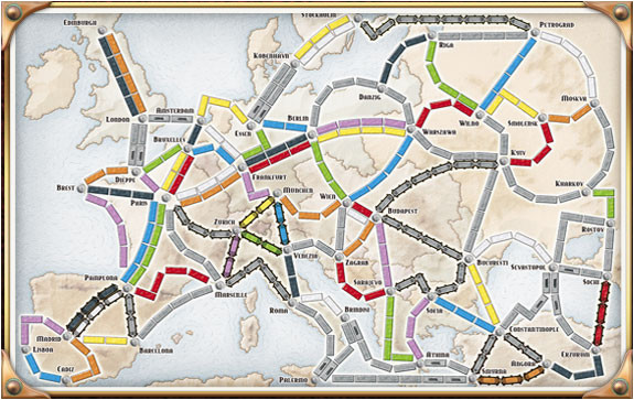 Ticket to Ride Europe Map Steam Community Guide Becoming A True Rail Baron