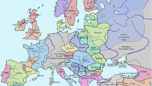 1300 Europe Map atlas Of European History Wikimedia Commons
