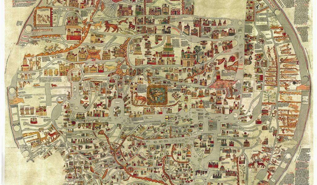 13th Century England Map Ebstorf Map Wikipedia secretmuseum