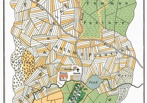 13th Century England Map Open Field System Wikipedia