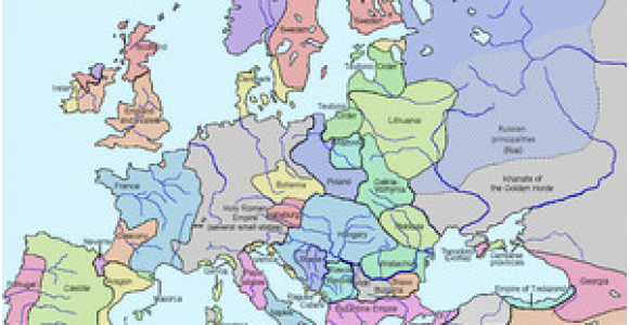 15th Century Europe Map Late Middle Ages Wikipedia