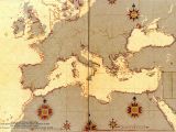 16th Century Europe Map 16th Century Ottoman Map Of Europe On A Modern Map Of Europe