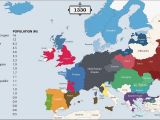 16th Century Europe Map the History Of Europe Every Year