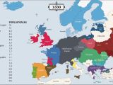 17th Century Europe Map the History Of Europe Every Year