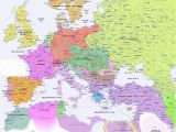 1800s Map Of Europe Historical Map Of Europe In 1900 Genealogy Map