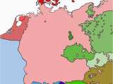 1910 Europe Map Linguistic Map Of Central Europe 1910 without Borders