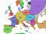 1919 Map Of Europe atlas Of European History Wikimedia Commons