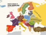 1980 Map Of Europe Europe According to Latin Americans Yanko Tsvetkov S