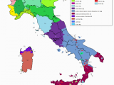 20 Regions Of Italy Map Linguistic Map Of Italy Maps Italy Map Map Of Italy Regions