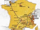 2014 tour De France Map tour De France 2016 Die Strecke