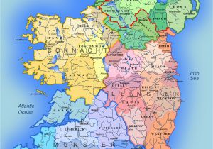 32 Counties Of Ireland Map Detailed Large Map Of Ireland Administrative Map Of Ireland