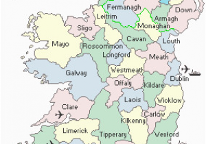 32 Counties Of Ireland Map Map Ireland Genealogy Lines Co Mayo solan Harrison Walsh