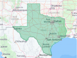 4 Regions Of Texas Map Listing Of All Zip Codes In the State Of Texas
