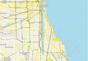 45th Parallel Michigan Map 29 Route Time Schedules Stops Maps