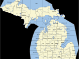 45th Parallel Michigan Map northern Michigan Revolvy