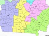 5 Regions Of Georgia Map Map Georgia S Congressional Districts