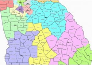 5 Regions Of Georgia Map Map Georgia S Congressional Districts