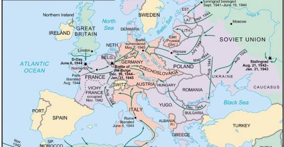 50 World War Ii In Europe and north Africa Map World War 2 Map In Europe and north Africa Hairstyle