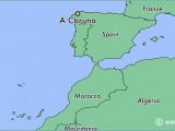 A Coruna Spain Map A Coruna Spain Map Zip Code Map