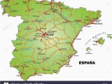 A Coruna Spain Map Map Od Spain Stockfotos Map Od Spain Bilder Alamy