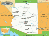 A Map Of Arizona Cities Map Of Arizona Cities Maps