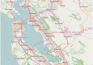 A Map Of California with All the Cities Redwood Shores California Wikipedia