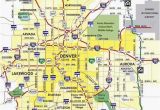 A Map Of Denver Colorado Denver Metro Map Unique Denver County Map Beautiful City Map Denver