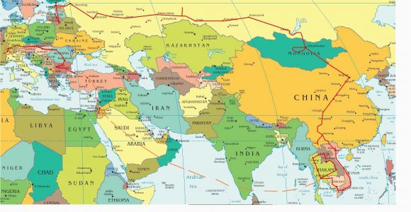 A Map Of Europe and asia Eastern Europe and Middle East Partial Europe Middle East