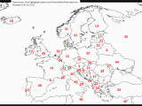 A Map Of Europe with Countries 64 Faithful World Map Fill In the Blank