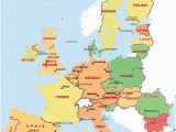 A Map Of Europe with Countries Awesome Europe Maps Europe Maps Writing Has Been Updated