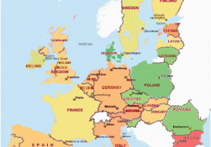A Map Of Europe with Countries Awesome Europe Maps Europe Maps Writing Has Been Updated