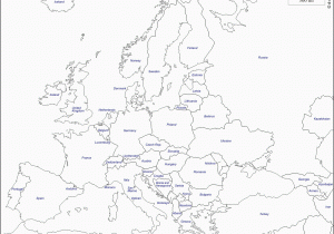A Map Of Europe with Countries Europe Free Map Free Blank Map Free Outline Map Free