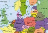 A Map Of Europe with Countries Map Of Europe Countries January 2013 Map Of Europe