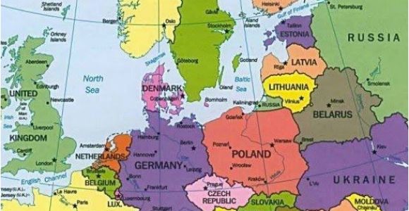 A Map Of Europe with Countries Map Of Europe Countries January 2013 Map Of Europe