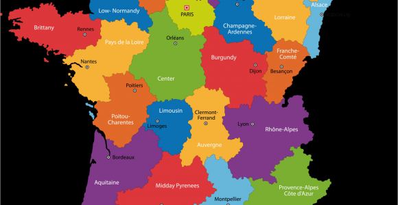 A Map Of France with Cities Pin by Ray Xinapray Ray On Travel France France Map France