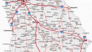 A Map Of Georgia Cities Map Of Georgia Cities Georgia Road Map