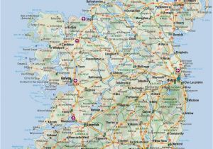 A Map Of Ireland with Counties and towns Most Popular tourist attractions In Ireland Free Paid attractions