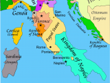 A Map Of Italy with Cities Italian War Of 1494 1498 Wikipedia