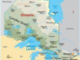 A Map Of Ontario Canada 14 Best Maps Of Ontario Images In 2015 Ontario Map Blue Prints Cards