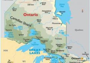 A Map Of Ontario Canada 14 Best Maps Of Ontario Images In 2015 Ontario Map Blue Prints Cards