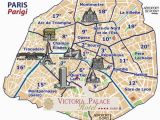 A Map Of Paris France Districts Sites Map Of Paris Favorite Places Spaces