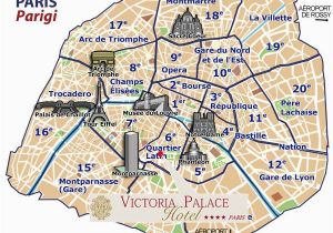 A Map Of Paris France Districts Sites Map Of Paris Favorite Places Spaces