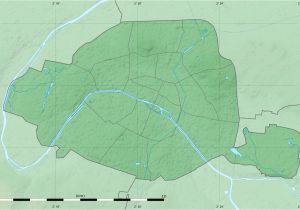 A Map Of Paris France Maps Of Paris Wikimedia Commons