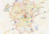 A Map Of San Antonio Texas San Antonio Map tour Texas