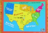 A Map Of the State Of Texas A Texan S Map Of the United States Texas