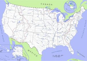 A Map Of the United States and Canada United States Rivers and Lakes Map Mapsof Net Camp Prepare