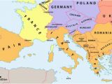 A Map Of Western Europe which Countries Make Up southern Europe Worldatlas Com