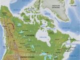 A Physical Map Of Canada Canada Physical Map Game Political Map Berkshireregion
